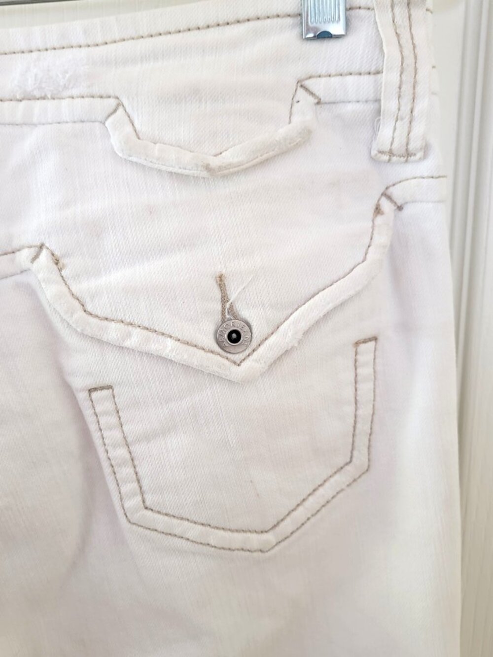 ARMOR JEANS WHITE DENIM - Picture 4 of 12